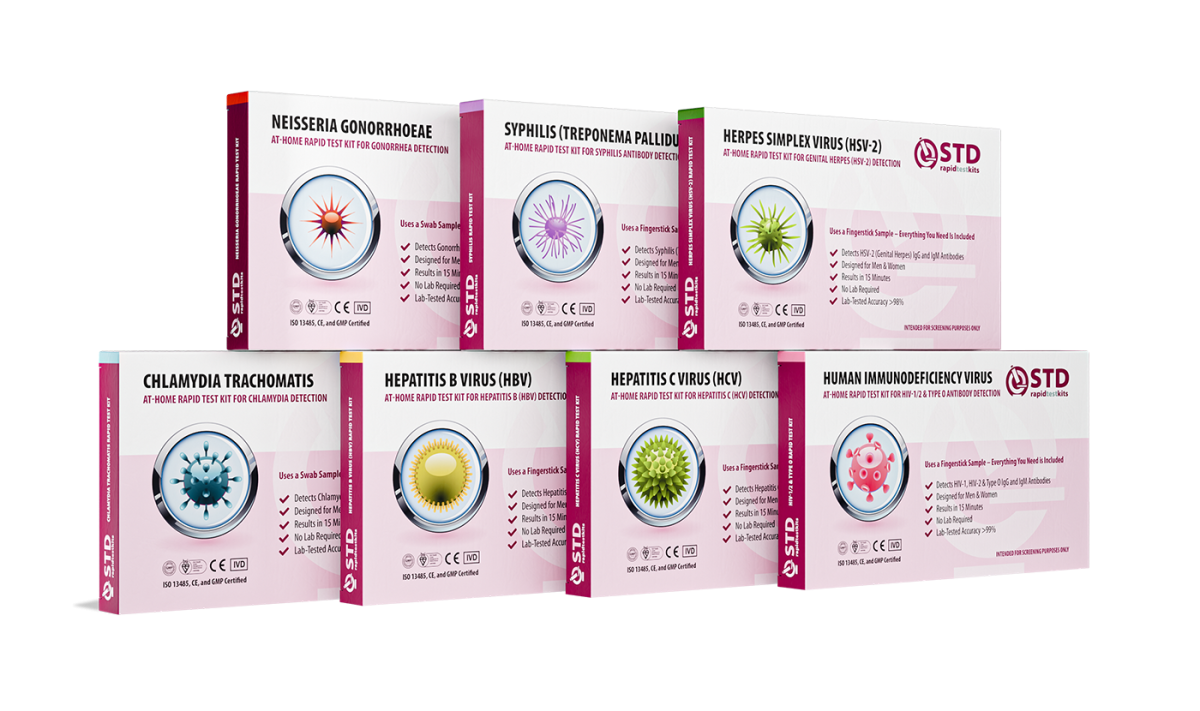 7-in-1 STD At-Home Rapid Test Kit