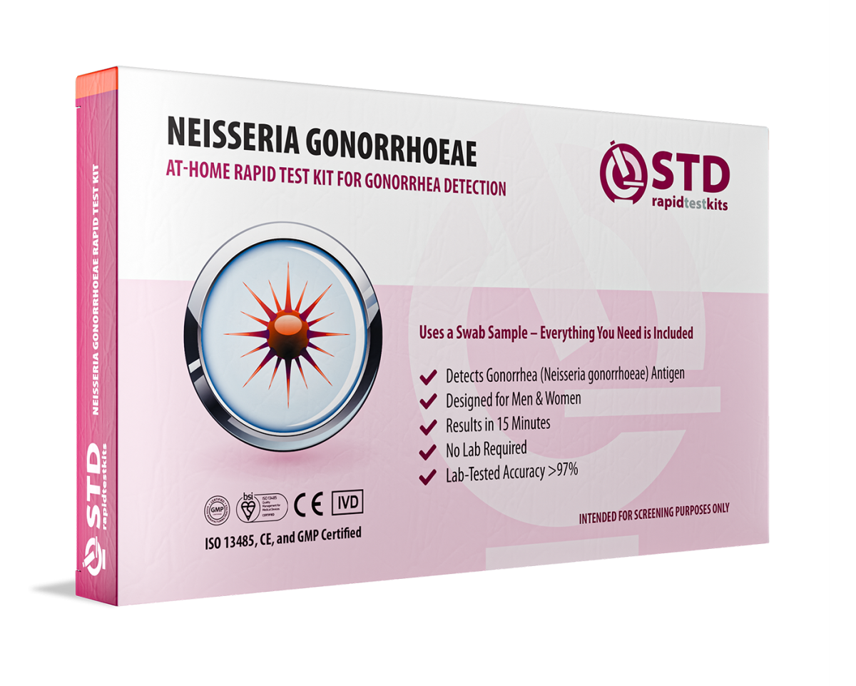 Gonorrhea At-Home Rapid Test Kit
