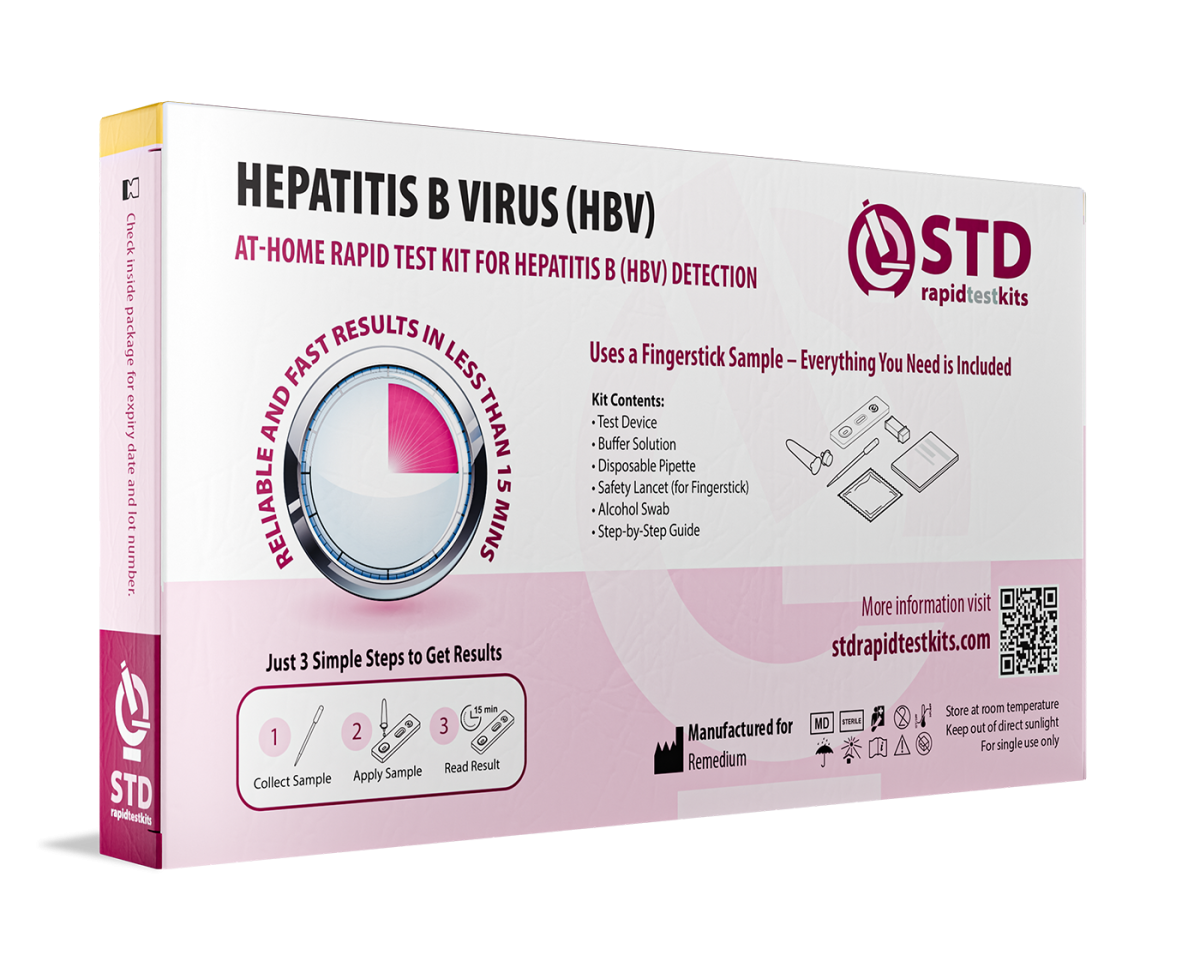 Hepatitis B At-Home Rapid Test Kit