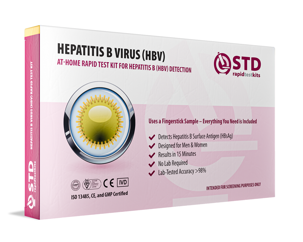 Hepatitis B At-Home Rapid Test Kit