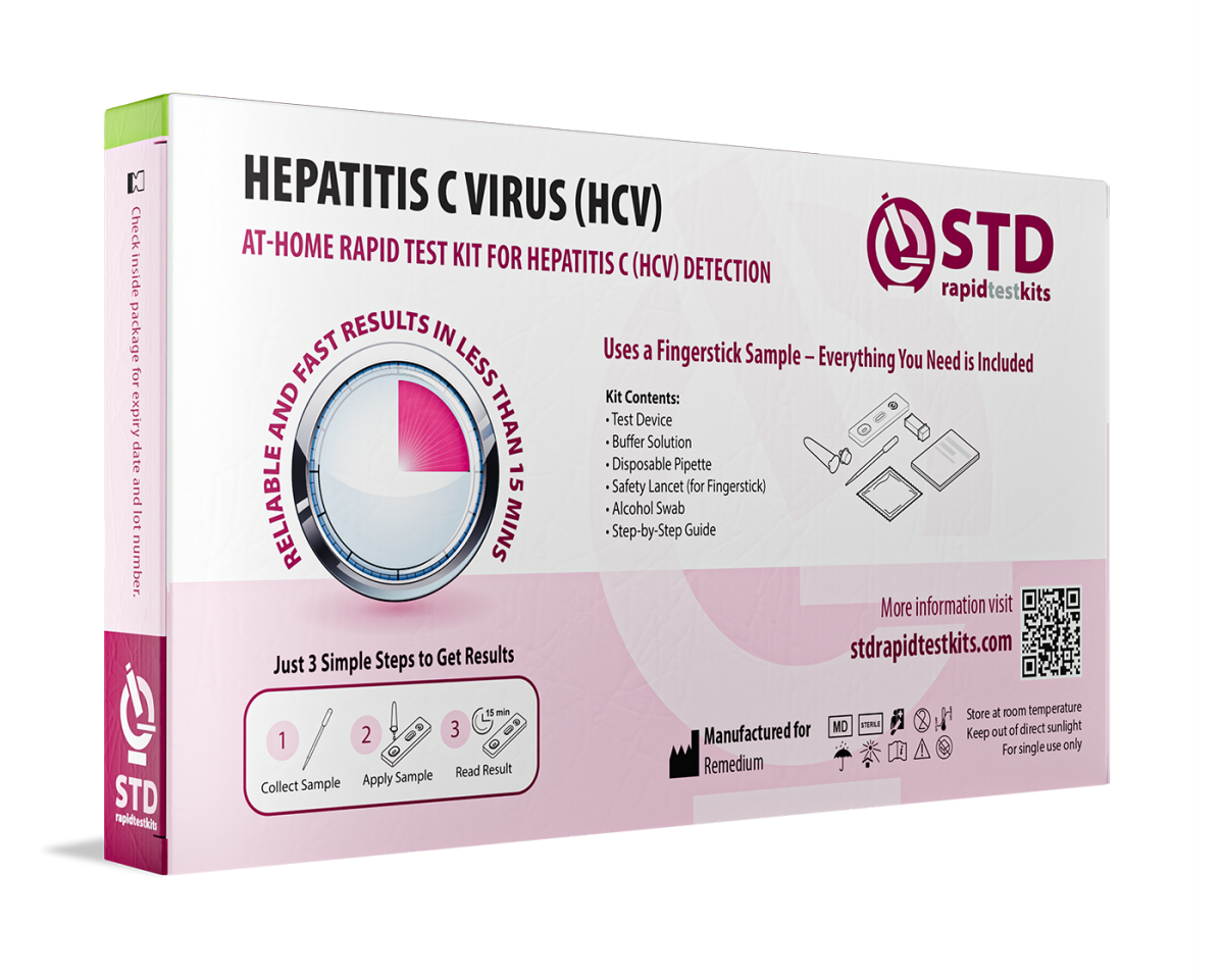 Hepatitis C At-Home Rapid Test Kit