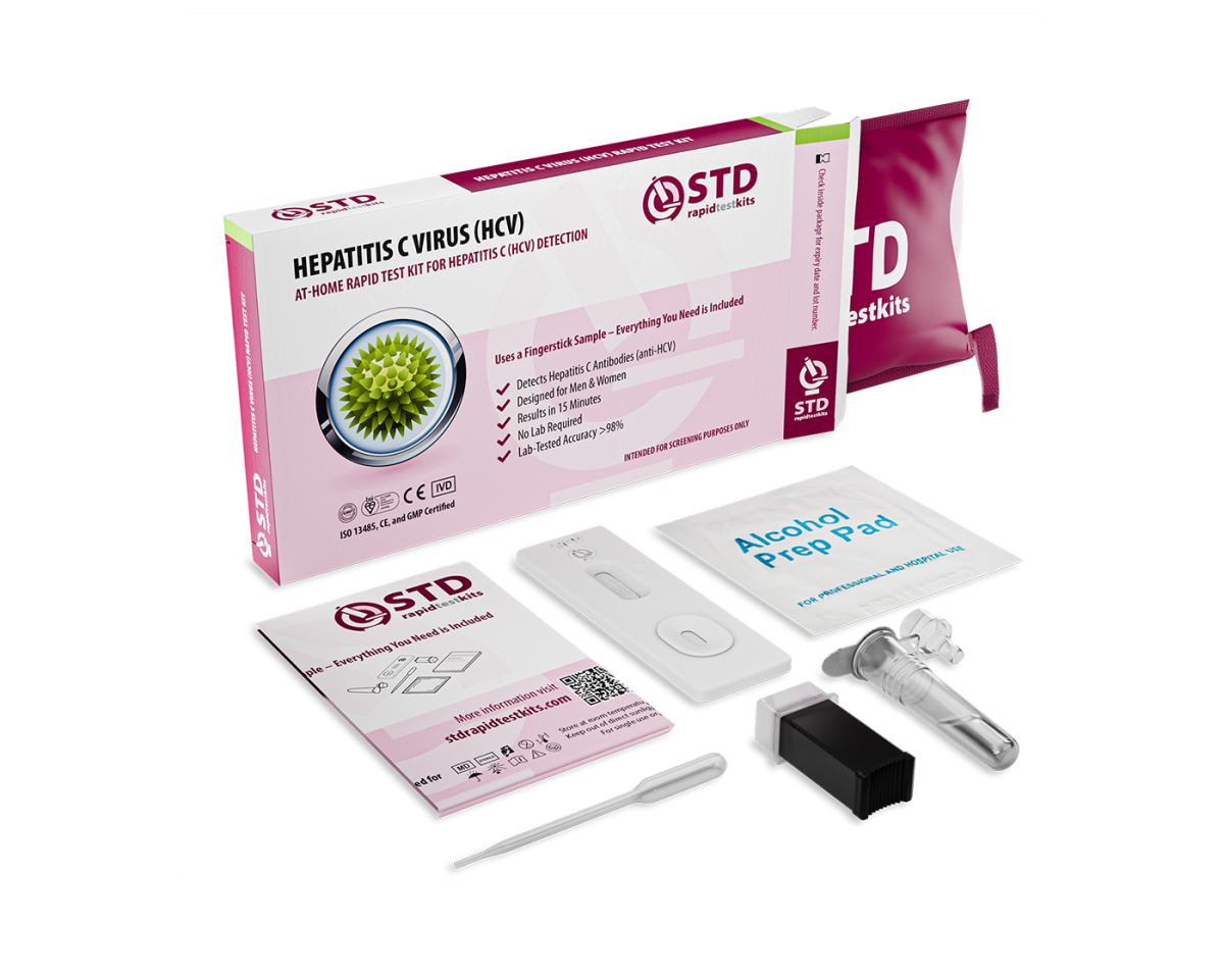 Hepatitis C At-Home Rapid Test Kit