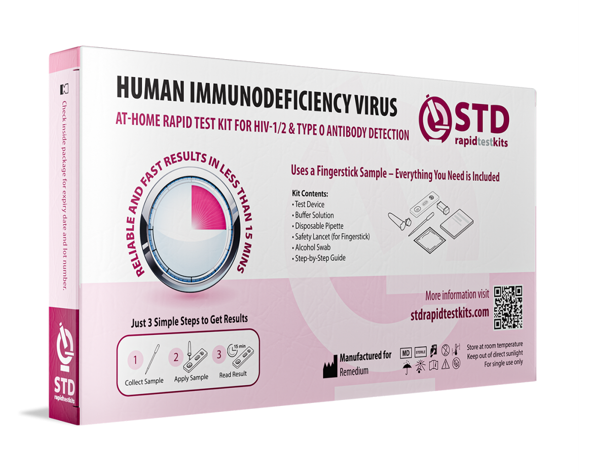 HIV 1&2 At-Home Rapid Test Kit