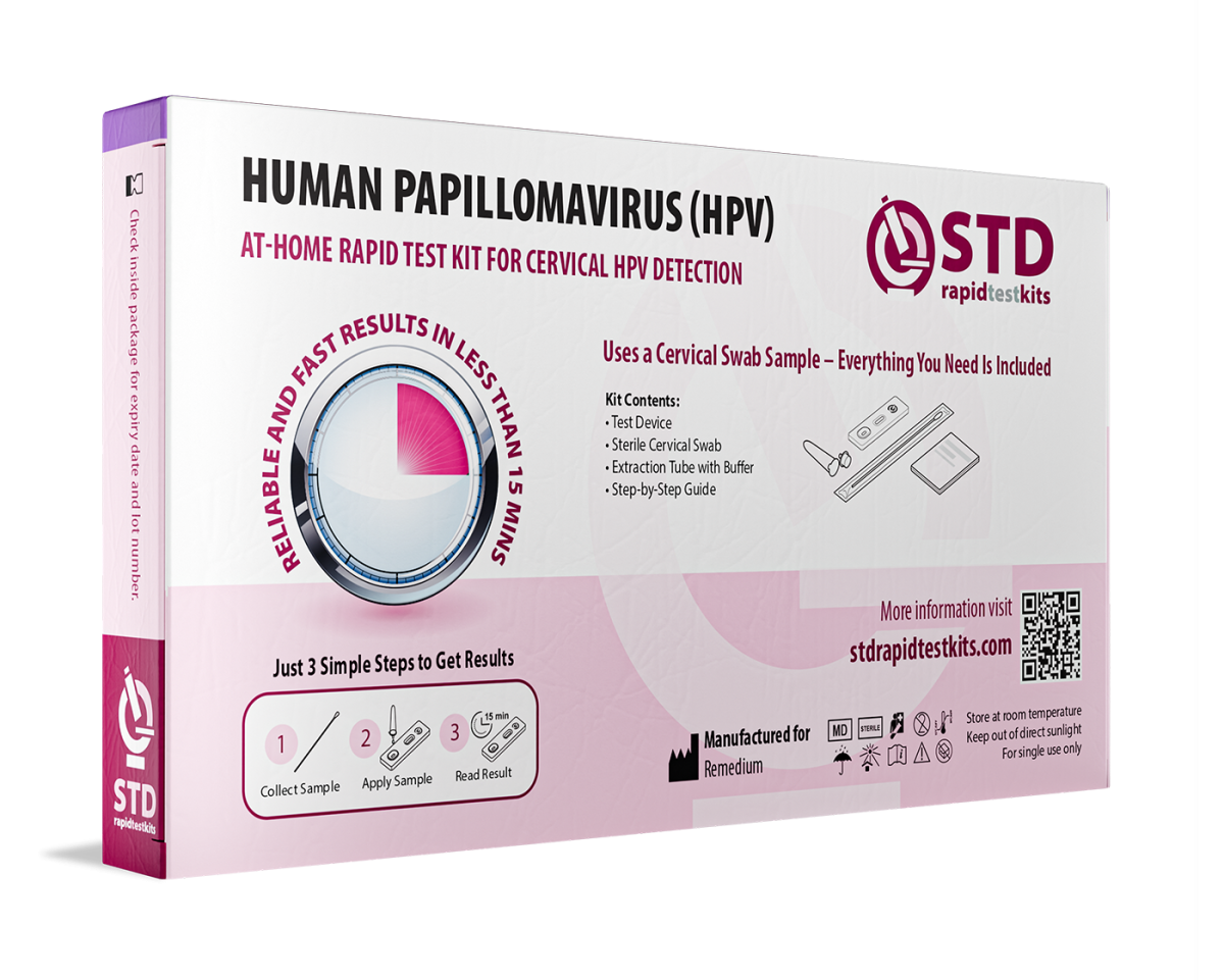 Papillomavirus (HPV) At-Home Rapid Test Kit
