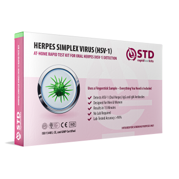 Oral Herpes-1 At-Home Rapid Test Kit