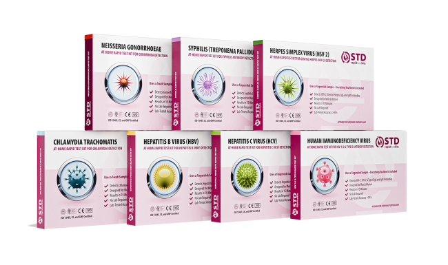 7-in-1 STD At-Home Rapid Test Kit