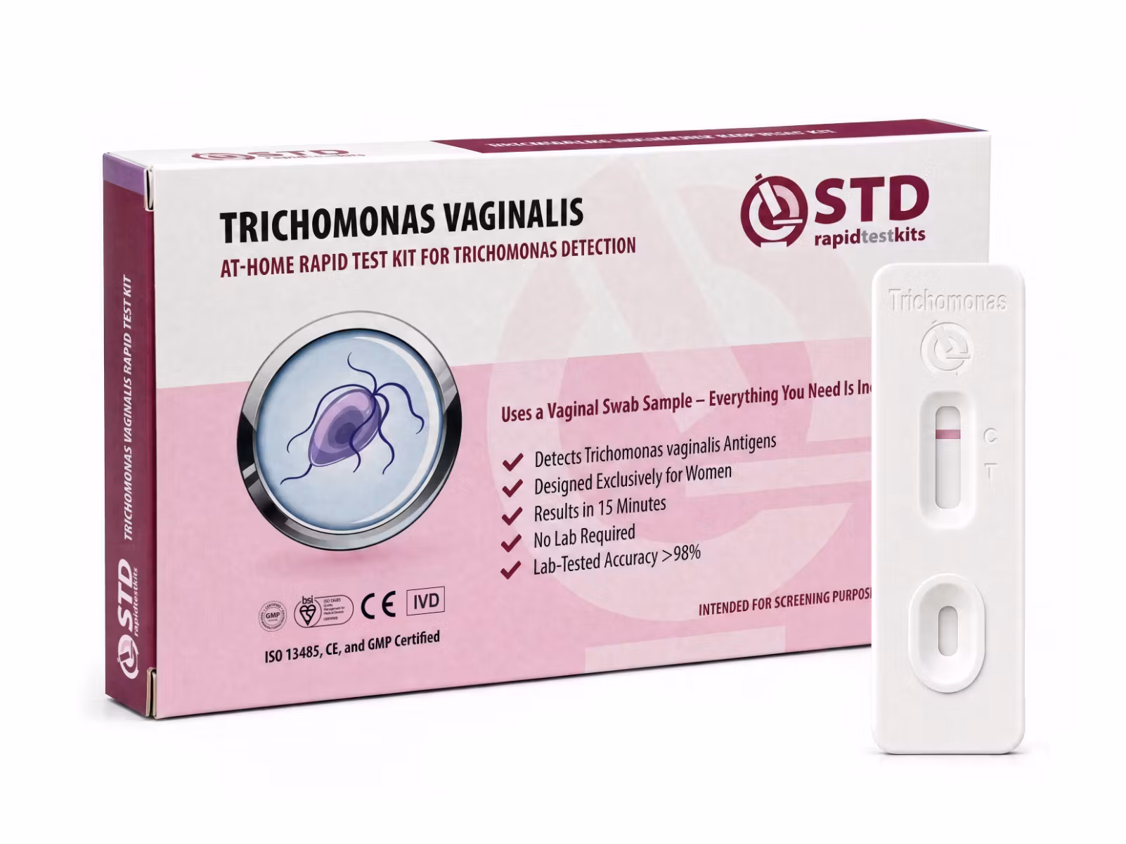 Trichomoniasis At-Home Rapid Self-Test Kit