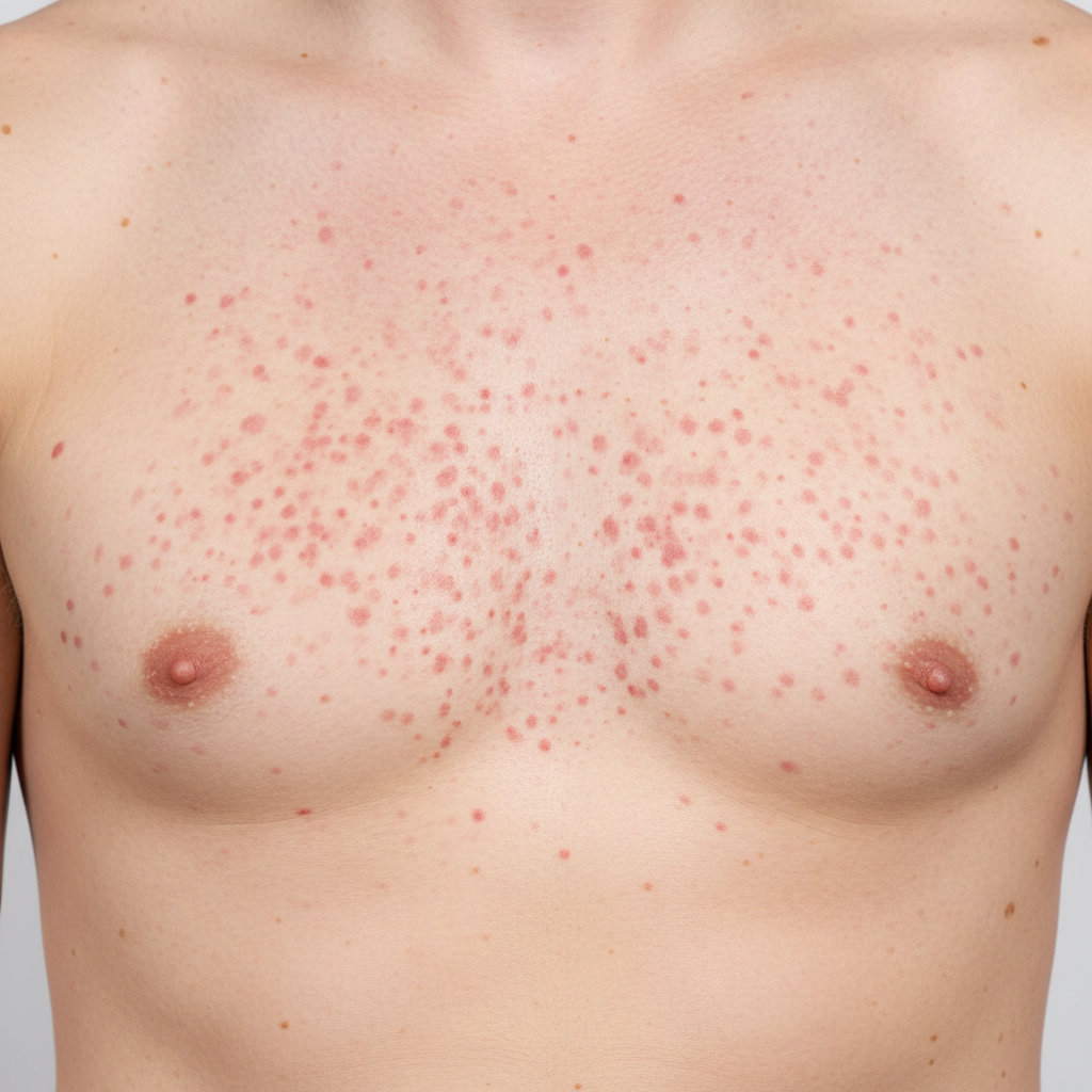 Std Skin Rash On Chest
