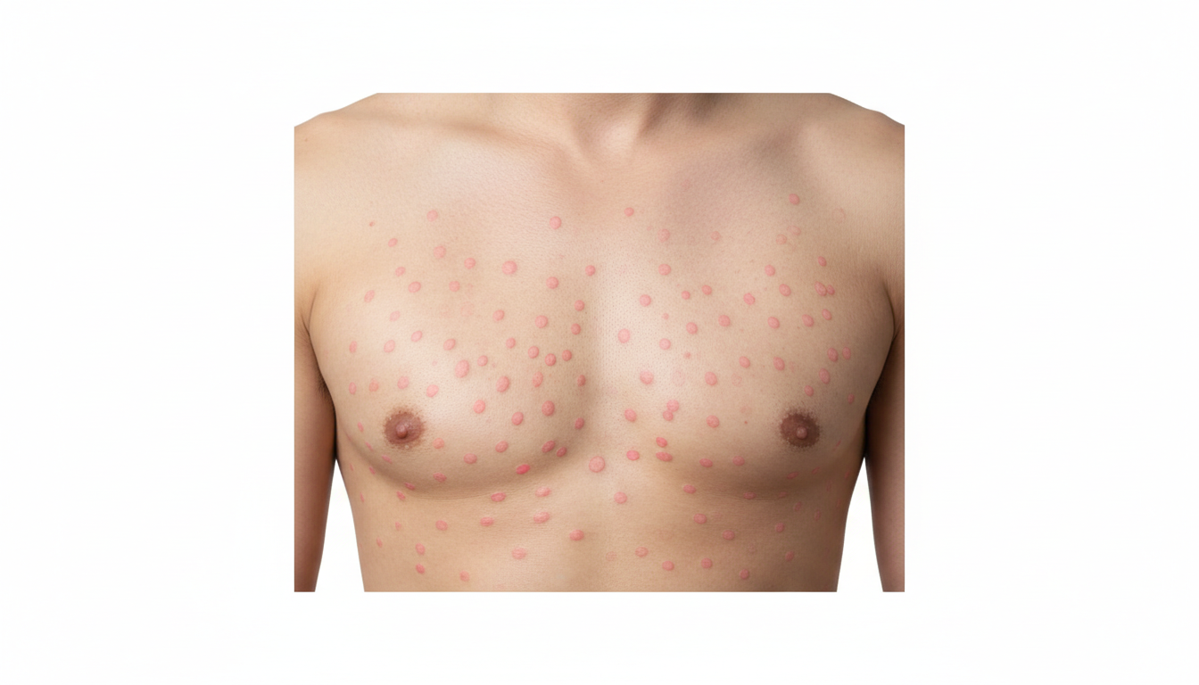 Hiv Rash On Chest Look Like