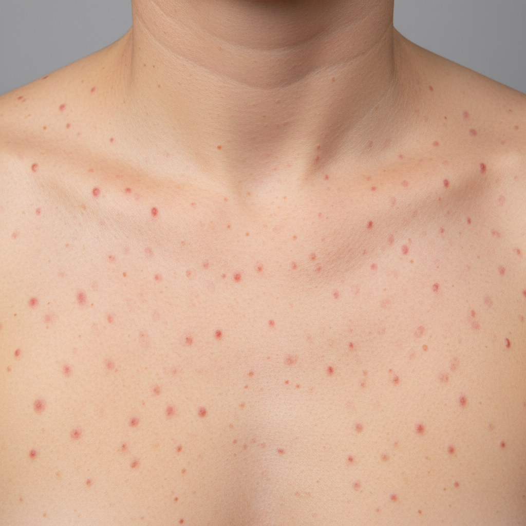 Hiv Rash On Chest Look Like